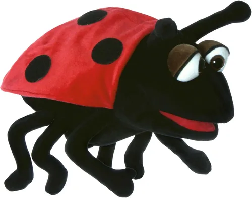 Vista 31 de Playful Minds Living Puppets - Addie the Ant - Marioneta de peluche de 14 pulgadas para niños, marioneta suave hecha a mano con boca y cabeza