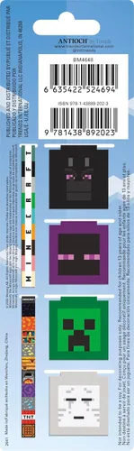 Vista 3 de Trends International Minecraft - Clips magnéticos para páginas, 2.25 x 0.022 x 8.25, multicolor (paquete de 6)