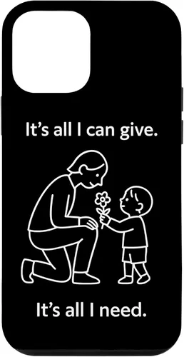 Vista 16 de Child Giving Flower to Parent Minimal Symbolic Love Design Case for iPhone 16