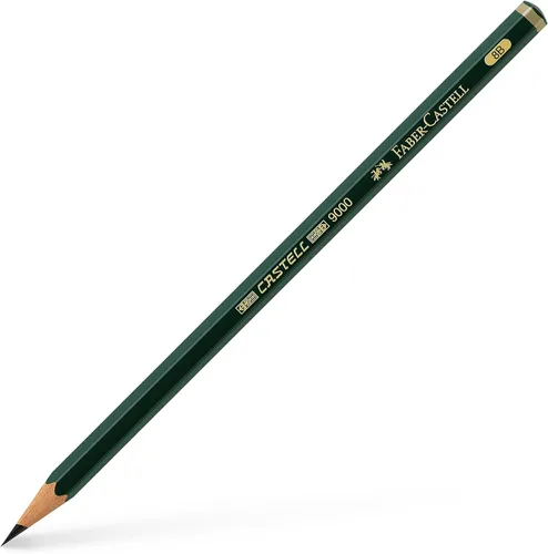 Vista 7 de Lápiz de grafito Faber Castell 3B Artist pencil hardness 3B for writing, sketching and drawing