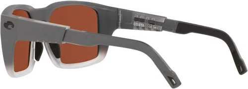 Vista 5 de Costa Del Mar Men's Tail Walker Square Sunglasses