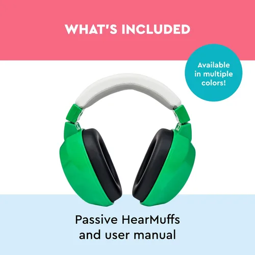 Vista 6 de Lucid Audio HearMuffs Kids Hearing Protection (Over-the-ear Sound Protection Ear Muffs Ages 5+)