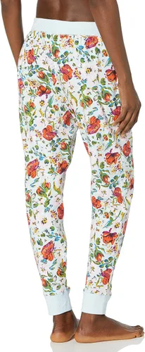 Vista 3 de Vera Bradley Pantalones de pijama de algodón con bolsillos para mujer (rango de tallas extendidas)