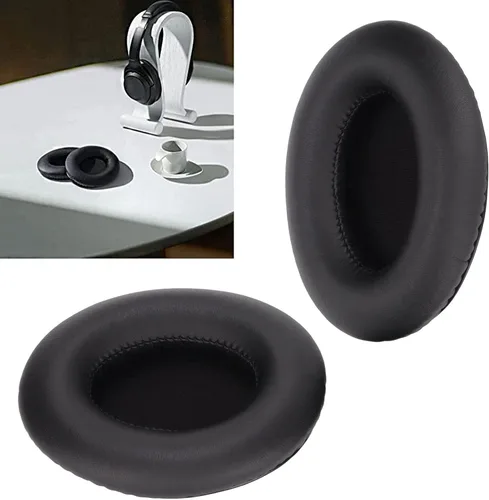 Vista 5 de Juego de almohadillas para los oídos, esponja de cuero de proteína suave, repuesto para auriculares TaoTronics TtBH060