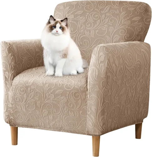 Vista 14 de Fundas elásticas para silla de banquete, fundas de terciopelo de lujo para sillón, fundas para sofá, fundas para silla, protector antideslizante