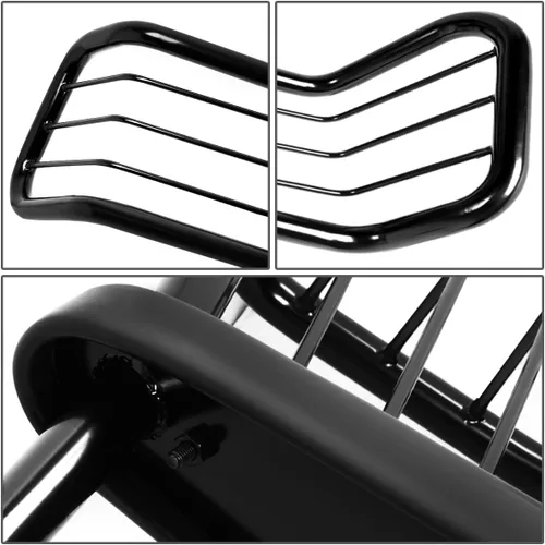Vista 3 de DNA Motoring GRILL-G-015-BK Protector de rejilla de cepillo para defensa delantera, negro