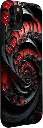 Vista 24 de Funda mecánica biomecánica para iPhone 14 Pro Alien
