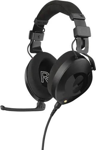 Vista 11 de RØDE NTH-100 Auriculares Profesionales Supraaurales Para Creación de Contenido, Producción Musical, Mezcla y Edición de Audio, Podcasting, Grabación