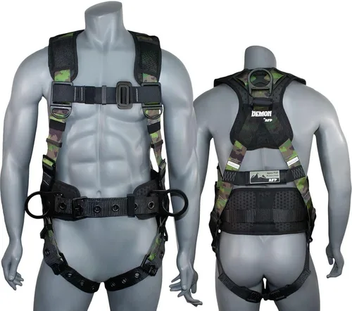 Vista 10 de AFP Demon Fall Protection Comfortable Safety Harness (OSHA/ANSI PPE)