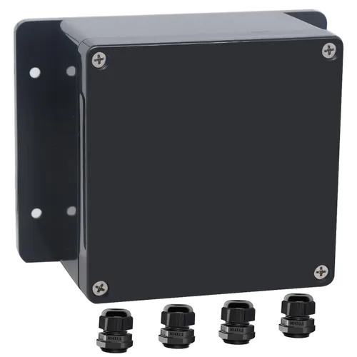 Vista 25 de Caja de conexiones Caja de conexiones IP65 impermeable de plástico ABS para proyectos eléctricos Caja de conexiones de alimentación Cajas