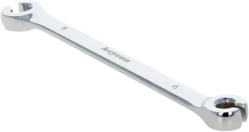 Vista 2 de Utoolmart Llave de tuerca acampanada, 0.236 in x 0.315 in métrica doble extremo abierto, 2 piezas