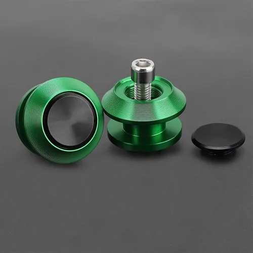 Vista 4 de TCHAU Basculante para Yamaha FZ 6S FZ 6 S 1998 1999 2000 2001 2002-2010 Carretes de basculante de motocicleta Carretes de soporte trasero Tornillos