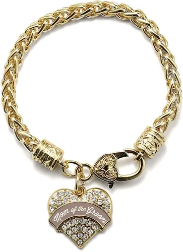 Vista 245 de Inspired Silver - Pulsera de plata con dije de corazón pavé con circonitas cúbicas