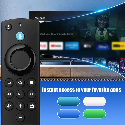 Vista 6 de Control remoto Firestick de repuesto apto para Fire TV Stick