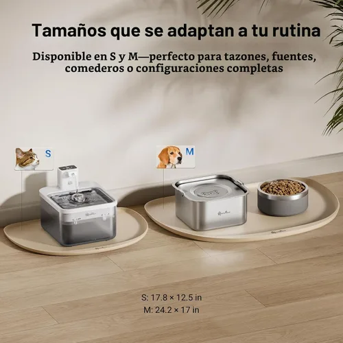 Vista 6 de DownyPaws Tapetes de comida para gatos para pisos, impermeables, sin BPA, tapete de silicona para comida de mascotas, tapete antideslizante