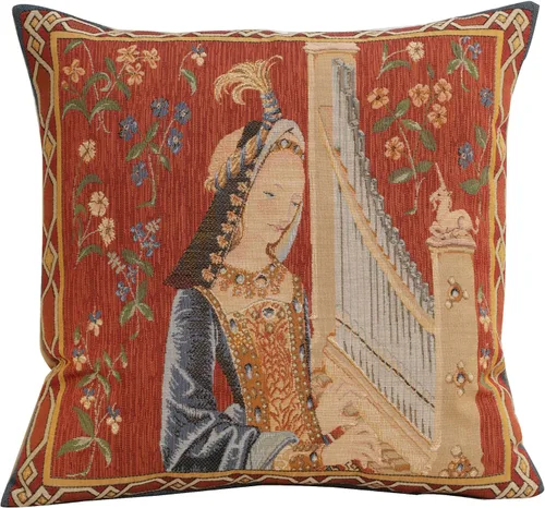 Vista 8 de Charlotte Home Furnishings - Fundas de almohada para sofá de 14 x 14 pulgadas, funda de almohada de tapiz para sala de estar, fundas decorativas
