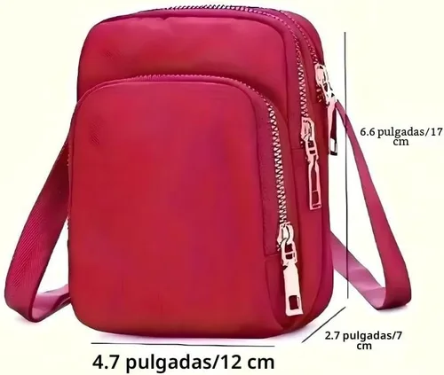 Vista 4 de Bolso de hombro bandolera multifuncional bolso de mano con bolsillo