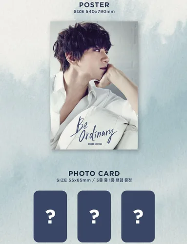 Vista 3 de Cómo entretenimiento Hwang Chi Yeul – ser ordinario (1st Mini álbum) CD + álbum de fotos + photocard