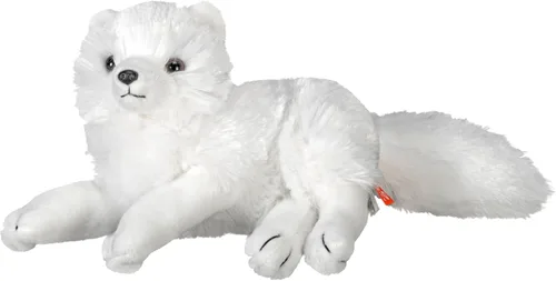 Vista 2 de Wild Republic Arctic Fox - Peluche de peluche, regalo para niños, de 8 pulgadas, multicolor