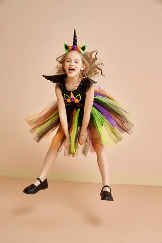 Vista 4 de Unicorn Costume For Girls 4 6 Dress Up Clothes For Little Girls Unicorn Dresses For Girls Unicorn Halloween Costume