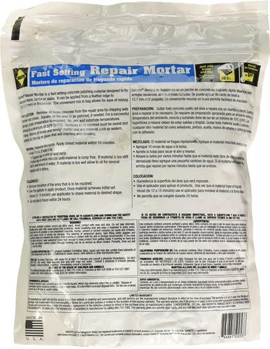 Vista 2 de SAKRETE Mortero de reparación de ajuste rápido 3 lb