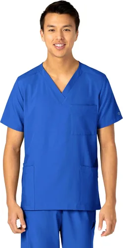 Vista 22 de Wink W123 - Camisa médica unisex con 4 bolsillos Negro