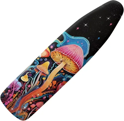 Vista 39 de Funda floral a prueba de arañazos para tablas de planchar de tamaño estándar, reflectante, con 3 ganchos y bucles para decoración de tablas de 15 x