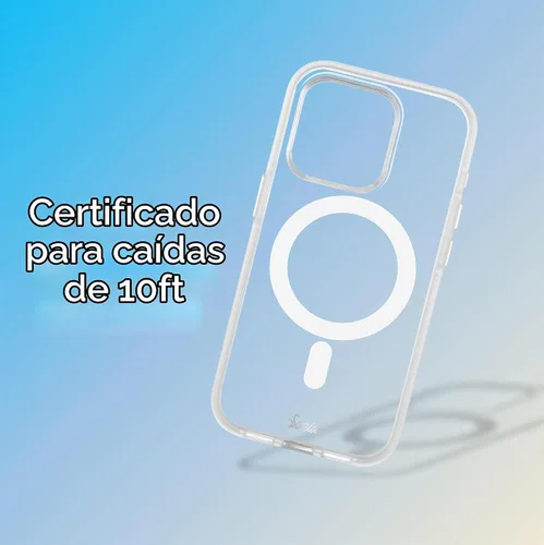 Vista 2 de Sonix Funda para iPhone 15 Pro Compatible con MagSafe Probada contra caídas de 10 pies Transparente