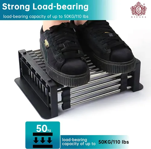 Vista 9 de Escurridor de platos para fregadero, escurridor de acero inoxidable para fregaderos de 12.5 a 20.5 pulgadas, organizador de encimera de cocina