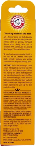 Vista 2 de Arm & Hammer for Pets Clinical Care Pasta de dientes enzimática para perros Alivia las encías inflamadas Pasta de dientes para perros