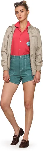 Vista 2 de Members Only Chaqueta clásica Iconic Racer para mujer Slim Fit