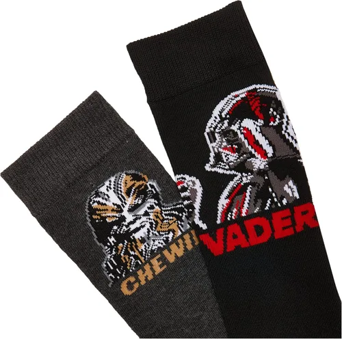 Vista 2 de STAR WARS Paquete de 2 calcetines para hombre