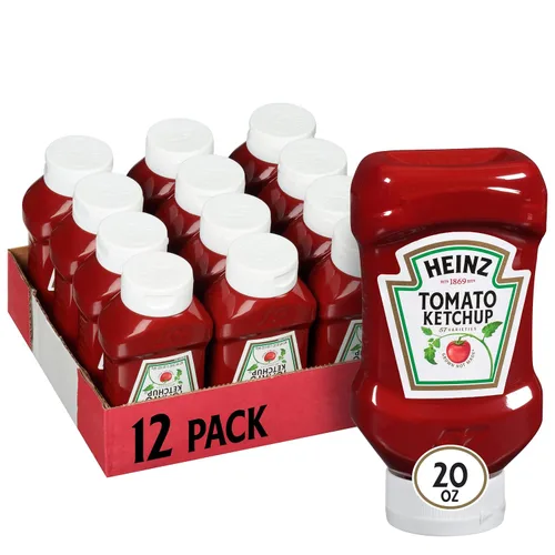 Vista 13 de Heinz Ketchup de tomate mezclado con chipotle, botella exprimible de 14 onzas