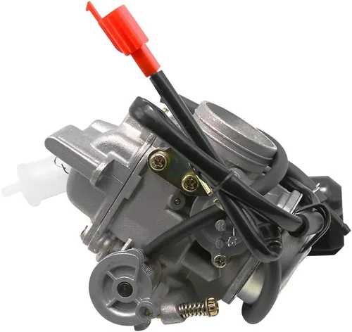 Vista 8 de Carburador PD24J para GY6 de 4 tiempos 125cc 150cc ATV Go Karts Scooter Ciclomotores QMJ/QMI157 QMJ/QMI152 - Colector de admisión Fiameter 24mm
