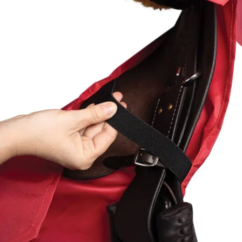 Vista 6 de Dura-Tech Funda de nailon Western para sillín Protección libre de polvo Prevención de arañazos Material de nailon de 420 denier Correas