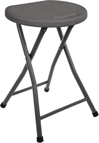 Vista 8 de Mintra Home Taburetes plegables – 18.5 pulgadas de altura, metal, resistentes (1 paquete, verde aguamarina)