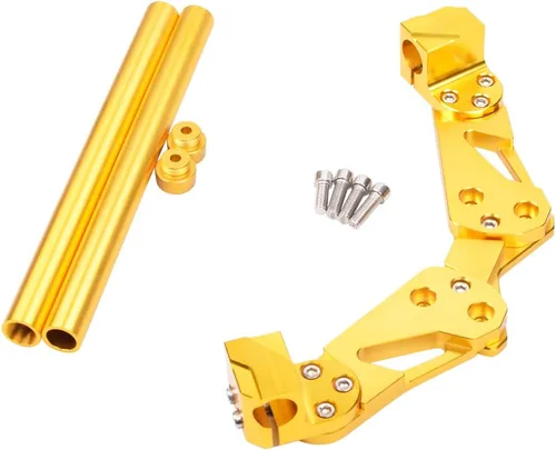 Vista 4 de Barra de manillar motificada para motocicleta B0C281GP8N compatible con Grom MSX125 Clip de tubo de horquilla en manillares Racing ATV Expansión