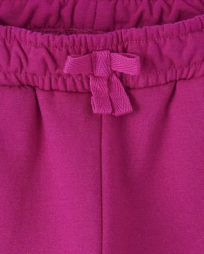 Vista 2 de Gymboree Pantalones deportivos de forro polar para niñas y niños pequeños