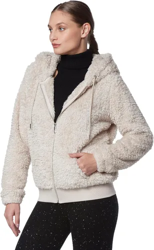 Vista 3 de Andrew Marc Chaqueta con capucha y cremallera completa para mujer