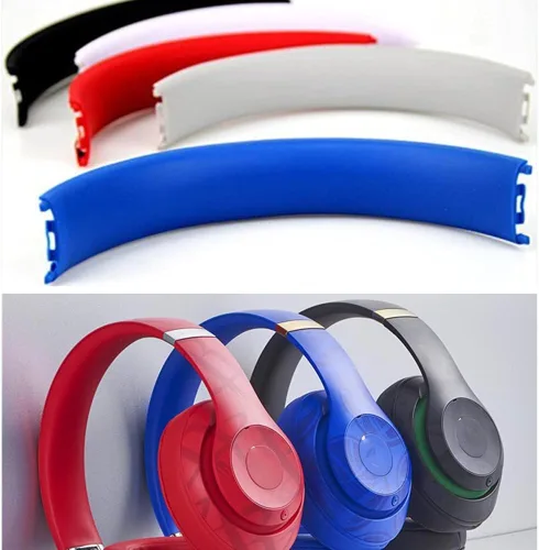 Vista 4 de Repuesto de almohadilla de espuma para la cabeza, piezas de reparación compatibles con Beats por Dr.Dre Studio 3.0 Studio 2.0 con cable/inalámbrico