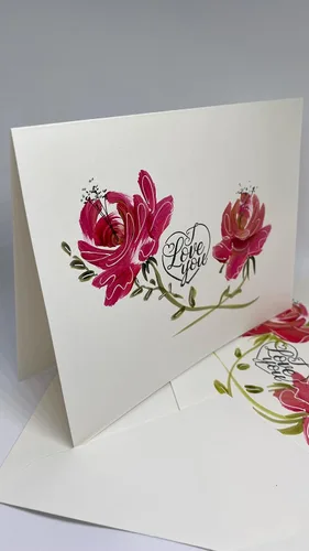 Vista 3 de Tarjeta de amor, felicitaciones, compromiso, invitación
