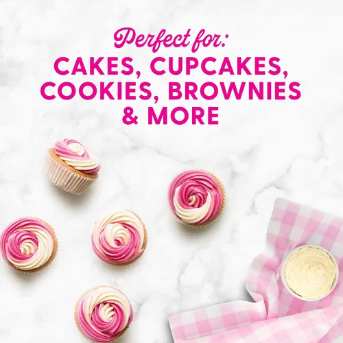 Vista 5 de Duncan Hines Dolly Parton's Favorite Creamy Buttercream - Glaseado para tartas, 16 onzas