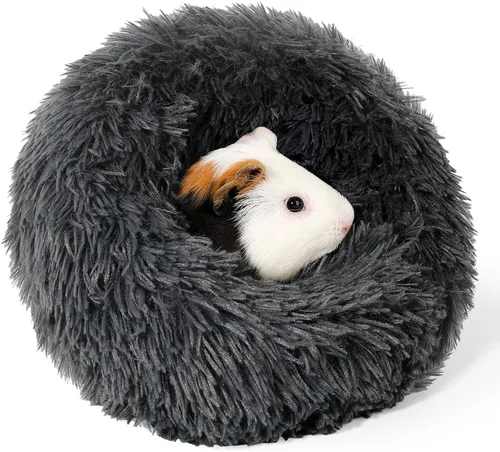 Vista 11 de Escondite de conejillo de indias, cama de conejillo de indias, piel de mascota pequeña estilo Halloween, cama ideal para mascotas pequeñas