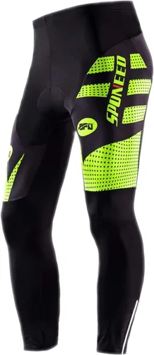 Vista 2 de sponeed - Mallas de ciclismo para hombre, acolchadas, 4D, para ciclismo de carretera