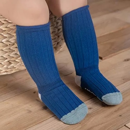Vista 6 de Calcetines de algodón antideslizante para bebés y niños de 6 pares de 0 a 3 años