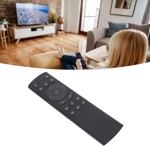 Vista 7 de Control remoto de repuesto para caja de TV G10S, control remoto de detección de voz de 2.4G con receptor USB, control de voz para proyector de PC