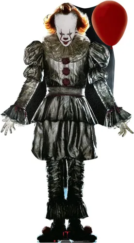 Vista 7 de Advanced Graphics Pennywise El payaso bailarín, figura recortada de cartón de tamaño real - It (película 2017), Cartón, talla única Es