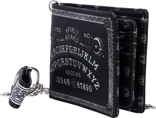 Vista 2 de Nemesis Now Spirit Board - Cartera Ouija en relieve color negro 73in 43in