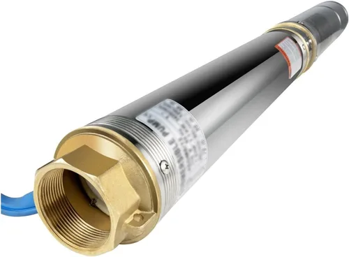Vista 6 de Bomba sumergible pequeña ajustable para pozo 1.5 HP 220 V sumergible 335 pies cabeza 24GPM acero inoxidable profundo para uso industrial y doméstico