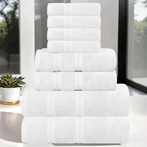 Vista 17 de Superior Juego de 12 toallas faciales de algodón, uso diario, baño, habitación de invitados, centro turístico, spa, facial, hogar, toallas pequeñas
